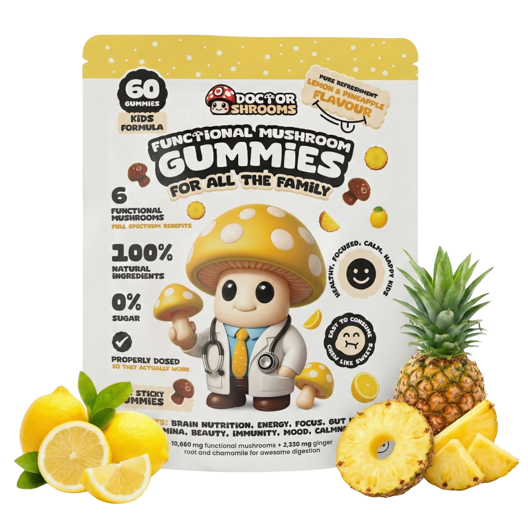 Lemon and Pineapple