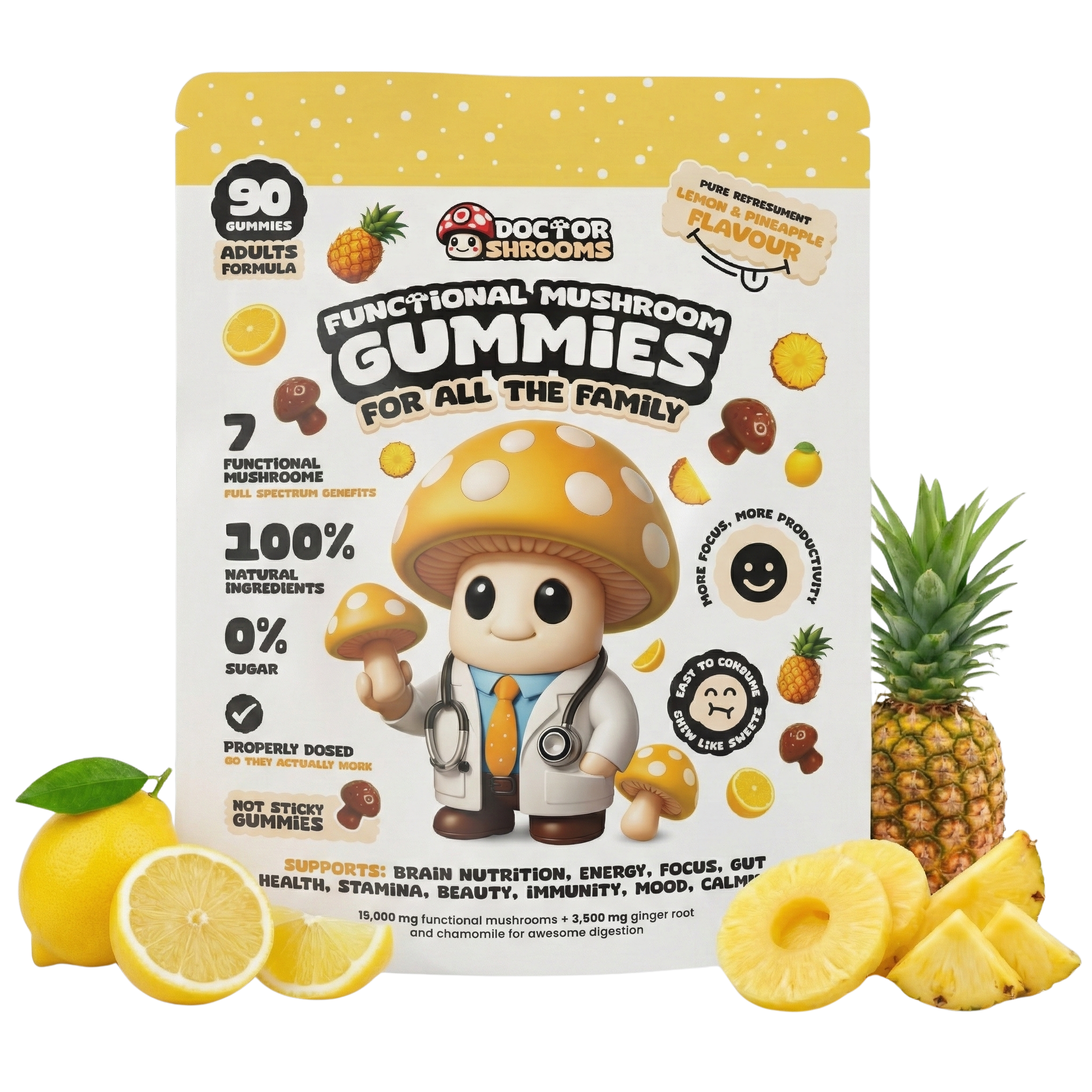 Lemon and Pineapple